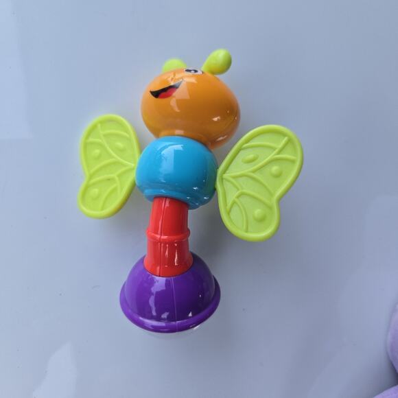 Infant toys Lot of 5 Rattle, Lovey, Spinner and more - Picture 3 of 7
